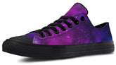 Galaxy Dust Black Lowtop Sneaker