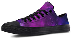 Galaxy Dust Black Lowtop Sneaker