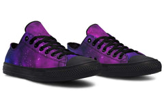 Galaxy Dust Black Lowtop Sneaker