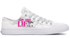 Live Love Lift White Lowtop Sneaker