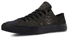 American Native Skull Art Lowtop Sneaker