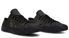 American Native Skull Art Lowtop Sneaker