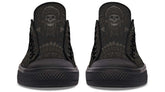American Native Skull Art Lowtop Sneaker