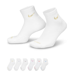 6 Pack Unisex Everyday Plus Cushioned Quarter