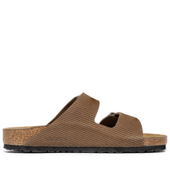 Birkenstock Arizona Suede Corduroy - Dark Tea
