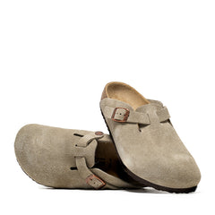 Birkenstock Boston Suede (PS) - Taupe
