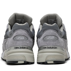New Balance Made in USA 992 - Grey/Silver Metallic