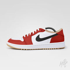 Sunday Red - Jordan 1 Low Golf Custom