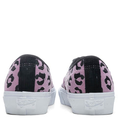 Authentic VLT LX "Velvet Animal" - Mauve Lepard/Black