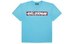 Hellstar Box Logo T-Shirt Blue