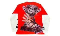 Godspeed F1 World Cup Layered Red Longsleeve T-Shirt