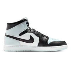 Jordan 1 Mid Black Aura Squadron Blue
