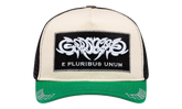 Godspeed E Pluribus Green/White Trucker