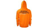 Chrome Hearts x Off-White Scroll Orange Hoodie