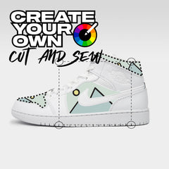 Cut & Sew (Create Your Own) - Jordan 1 Mid Custom