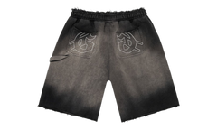 Godspeed Carpenter Distressed Sun Faded Black Shorts