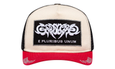 Godspeed E Pluribus Red/White Trucker