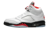 Jordan 5 Retro Fire Red Silver Tongue (2020)