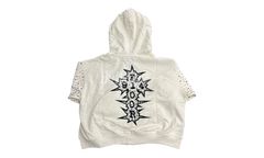 Floor 914 Chromatic White Zip Up Hoodie