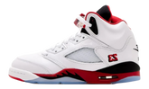 Jordan 5 Retro Fire Red Black Tongue (2025) (GS)