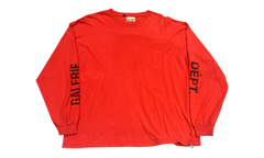 Gallery Dept Red Longsleeve T-Shirt (PreOwned)