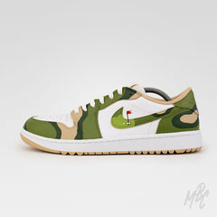 Fairway Camo - Jordan 1 Low Golf Custom
