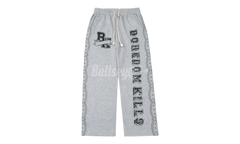 Boredom Kills Collegiate Grey Sweatpants