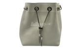 Jimmy Choo Bon Bon Bucket Latte Grainy Goat Leather Bucket Bag