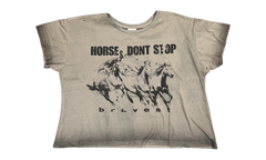 Bravest Studios Horses Don't Stop T-Shirt