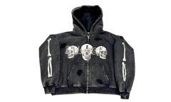 Floor 914 Skull Zip-Up Hoodie