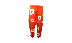 Denim Tears The Cotton Wreath Orange Sweatpants