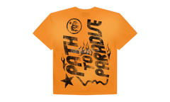 Hellstar Studios Jesus Path To Paradise Orange T-Shirt