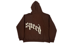Godspeed OG Logo V2 Hoodie Brown/White