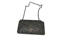 Jimmy Choo Ellipse Glow-In-The-Dark Glitter Clutch Bag
