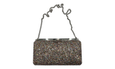 Jimmy Choo Ellipse Glow-In-The-Dark Glitter Clutch Bag