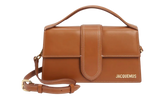 Jacquemus Le Grand Bambino Crossbody Strap Light Brown Handbag