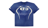 Hellstar Studios Warm Up T-Shirt Blue