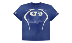 Hellstar Studios Warm Up T-Shirt Blue