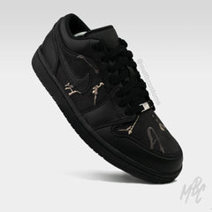 Threaded Paint - Jordan 1 Low Custom