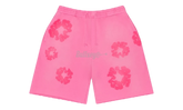 Denim Tears Mono Cotton Wreath Pink Shorts