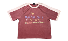 GV Gallery Raspberry Hills X Greedy Unit Mechanic Red T-Shirt