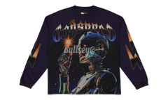 Godspeed Sputnik Navy Longsleeve T-Shirt
