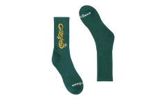 Godspeed New Age Logo Green/Yellow Sock
