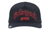 Godspeed Forever Black/Red Trucker Hat