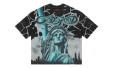 Godspeed Voltage Wolf Grey Wash Black T-shirt