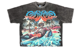 Godspeed Pool Party Black T-Shirt