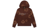 Denim Tears Mono Cotton Wreath Brown Hoodie