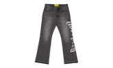 Godspeed OG Logo Grey Washed Denim Flared Jeans
