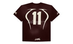Hellstar Studios Warm-up T Shirt Brown