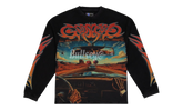 Godspeed On The Run Washed Black Longsleeve T-Shirt